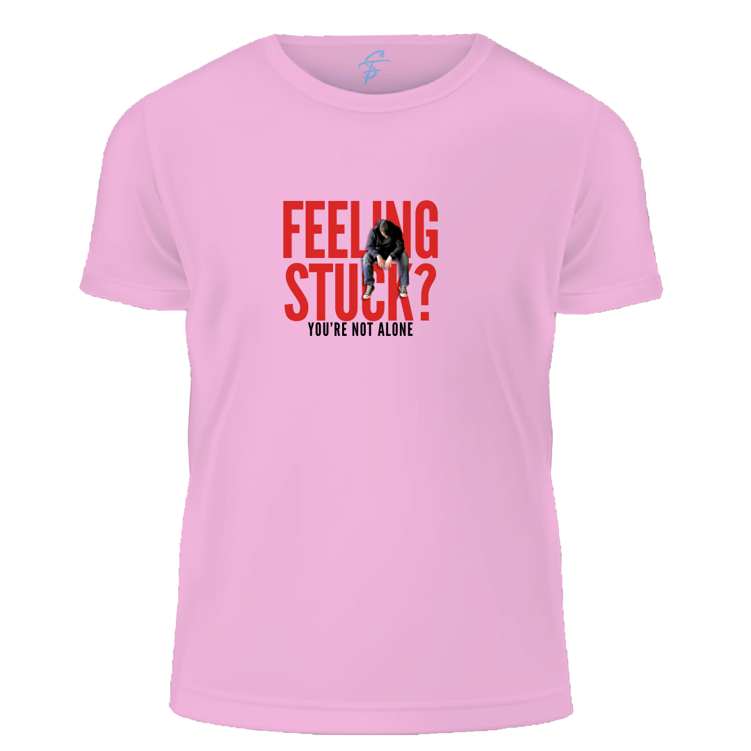 Feeling Stuck Motivational T-Shirt, 100% Cotton, Summer Collection